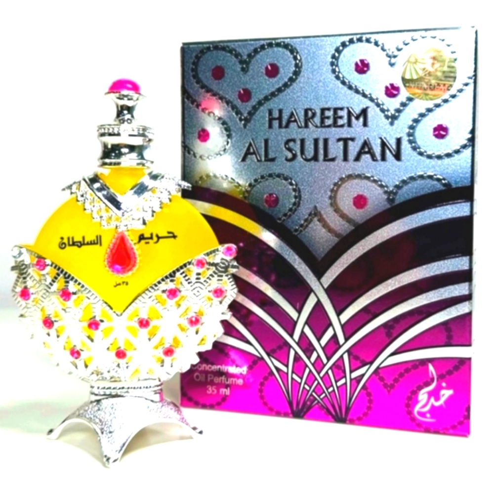 Hareem Al Sultan Silver oil perfume 35ml Brand new in wrap box.